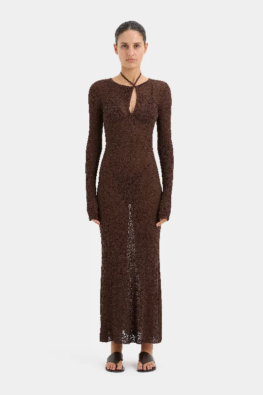 Lace - Embellished Women Dress for an Elegant and Sophisticated Appearance Lace - Embellished Women Dress for an Elegant and Sophisticated Appearance Emmeline Halter Long Sleeve Dress Lace - Embellished Women Dress for an Elegant and Sophisticated Appearance Lace - Embellished Women Dress for an Elegant and Sophisticated Appearance Emmeline Halter Long Sleeve Dress
