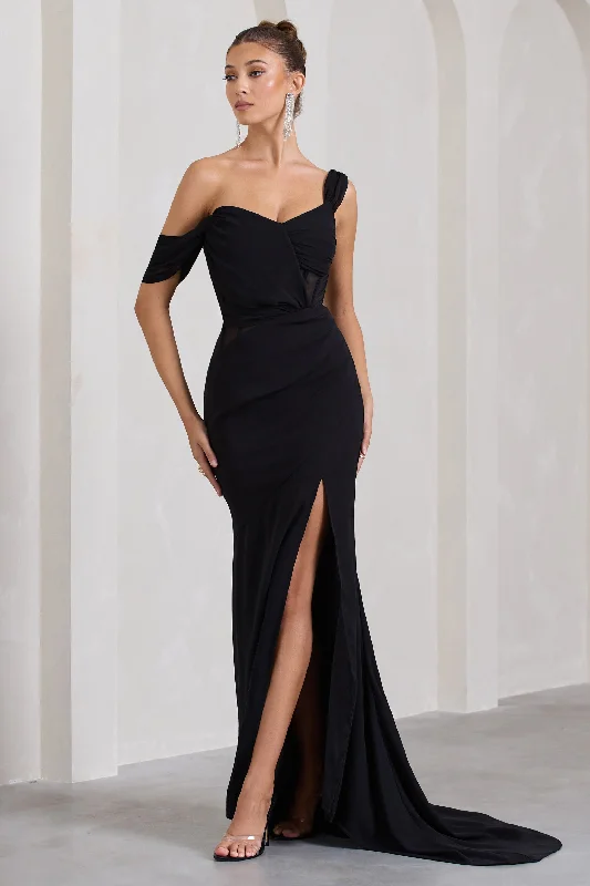 Long - Sleeve Women Dress in Velvet for a Luxurious Winter Look Long - Sleeve Women Dress in Velvet for a Luxurious Winter Look Fatal Attraction | Black Chiffon Fishtail Maxi Dress With Draped Sleeves Long - Sleeve Women Dress in Velvet for a Luxurious Winter Look Long - Sleeve Women Dress in Velvet for a Luxurious Winter Look Fatal Attraction | Black Chiffon Fishtail Maxi Dress With Draped Sleeves