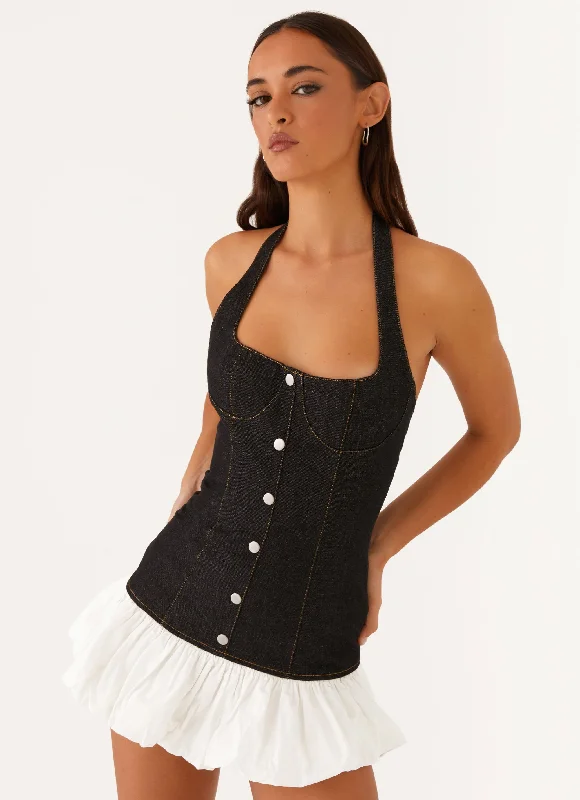 Sheath Women Dress with a Tailored Fit for a Professional Look Sheath Women Dress with a Tailored Fit for a Professional Look Georgina Denim Mini Dress - Black Sheath Women Dress with a Tailored Fit for a Professional Look Sheath Women Dress with a Tailored Fit for a Professional Look Georgina Denim Mini Dress - Black