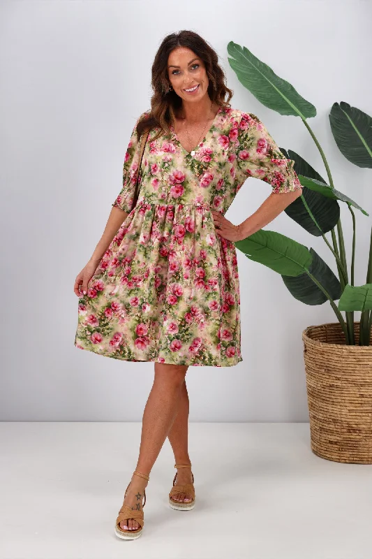 Pleated Women Dress with a Timeless and Elegant Texture Pleated Women Dress with a Timeless and Elegant Texture Gloss By Shine On Hallie Dress Pink Watercolour Floral Pleated Women Dress with a Timeless and Elegant Texture Pleated Women Dress with a Timeless and Elegant Texture Gloss By Shine On Hallie Dress Pink Watercolour Floral