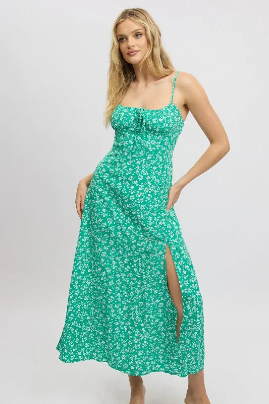Ball Gown Women Dress with a Full Skirt for a Princess - like Look Ball Gown Women Dress with a Full Skirt for a Princess - like Look Green Ditsy Midi Dress Gathered Bust Ball Gown Women Dress with a Full Skirt for a Princess - like Look Ball Gown Women Dress with a Full Skirt for a Princess - like Look Green Ditsy Midi Dress Gathered Bust