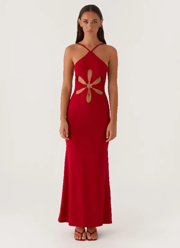 Sleeveless Women Dress in Bright Colors for Summer Parties Sleeveless Women Dress in Bright Colors for Summer Parties Grow Together Maxi Dress - Red Sleeveless Women Dress in Bright Colors for Summer Parties Sleeveless Women Dress in Bright Colors for Summer Parties Grow Together Maxi Dress - Red