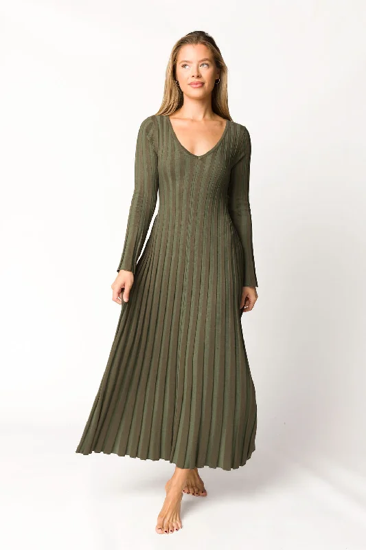 Long - Sleeve Women Dress in Velvet for a Luxurious Winter Look Long - Sleeve Women Dress in Velvet for a Luxurious Winter Look Hadley Long Sleeve V-Neck Knit Maxi Dress in Olive- Bump Friendly Long - Sleeve Women Dress in Velvet for a Luxurious Winter Look Long - Sleeve Women Dress in Velvet for a Luxurious Winter Look Hadley Long Sleeve V-Neck Knit Maxi Dress in Olive- Bump Friendly