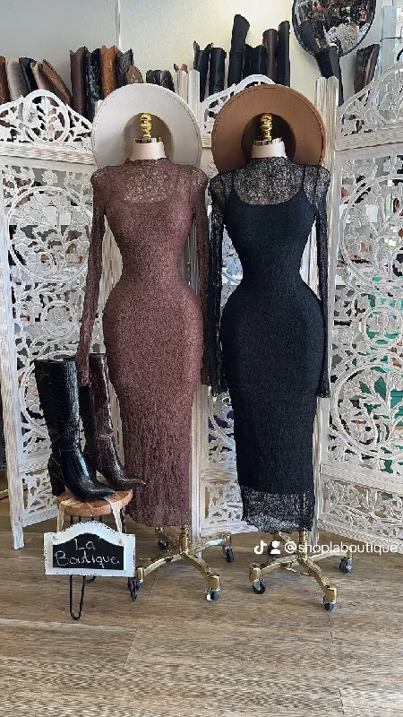 Lace - Embellished Women Dress for an Elegant and Sophisticated Appearance Lace - Embellished Women Dress for an Elegant and Sophisticated Appearance Lace Maxi Long Sleeve Dress- Stretchy,Estira Lace - Embellished Women Dress for an Elegant and Sophisticated Appearance Lace - Embellished Women Dress for an Elegant and Sophisticated Appearance Lace Maxi Long Sleeve Dress- Stretchy,Estira