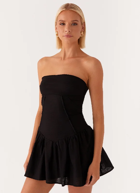 Mermaid - Style Women Dress with a Fitted Silhouette for Special Occasions Mermaid - Style Women Dress with a Fitted Silhouette for Special Occasions Larnie Linen Mini Dress - Black Mermaid - Style Women Dress with a Fitted Silhouette for Special Occasions Mermaid - Style Women Dress with a Fitted Silhouette for Special Occasions Larnie Linen Mini Dress - Black