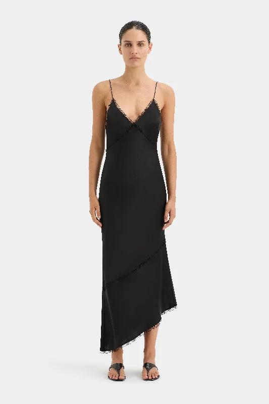 Maxi Women Dress with Floral Print for a Bohemian Vibe Maxi Women Dress with Floral Print for a Bohemian Vibe Martina V Neck Slip Dress