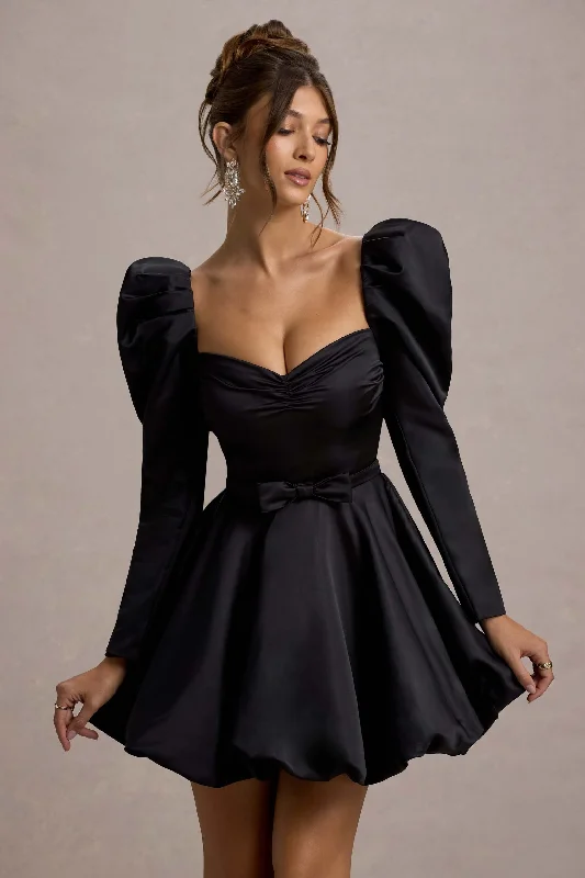 Printed Abstract Women Dress for a Modern and Artistic Appeal Printed Abstract Women Dress for a Modern and Artistic Appeal Murphy | Black Satin Belted Mini Dress With Puff Sleeves Printed Abstract Women Dress for a Modern and Artistic Appeal Printed Abstract Women Dress for a Modern and Artistic Appeal Murphy | Black Satin Belted Mini Dress With Puff Sleeves