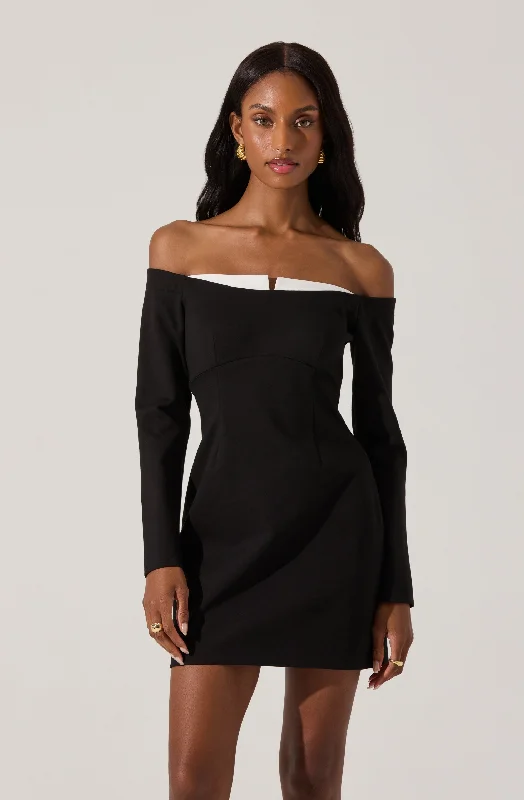 Off - the - Shoulder Women Dress for a Romantic and Feminine Look Off - the - Shoulder Women Dress for a Romantic and Feminine Look Off Shoulder Contrast Mini Dress Off - the - Shoulder Women Dress for a Romantic and Feminine Look Off - the - Shoulder Women Dress for a Romantic and Feminine Look Off Shoulder Contrast Mini Dress