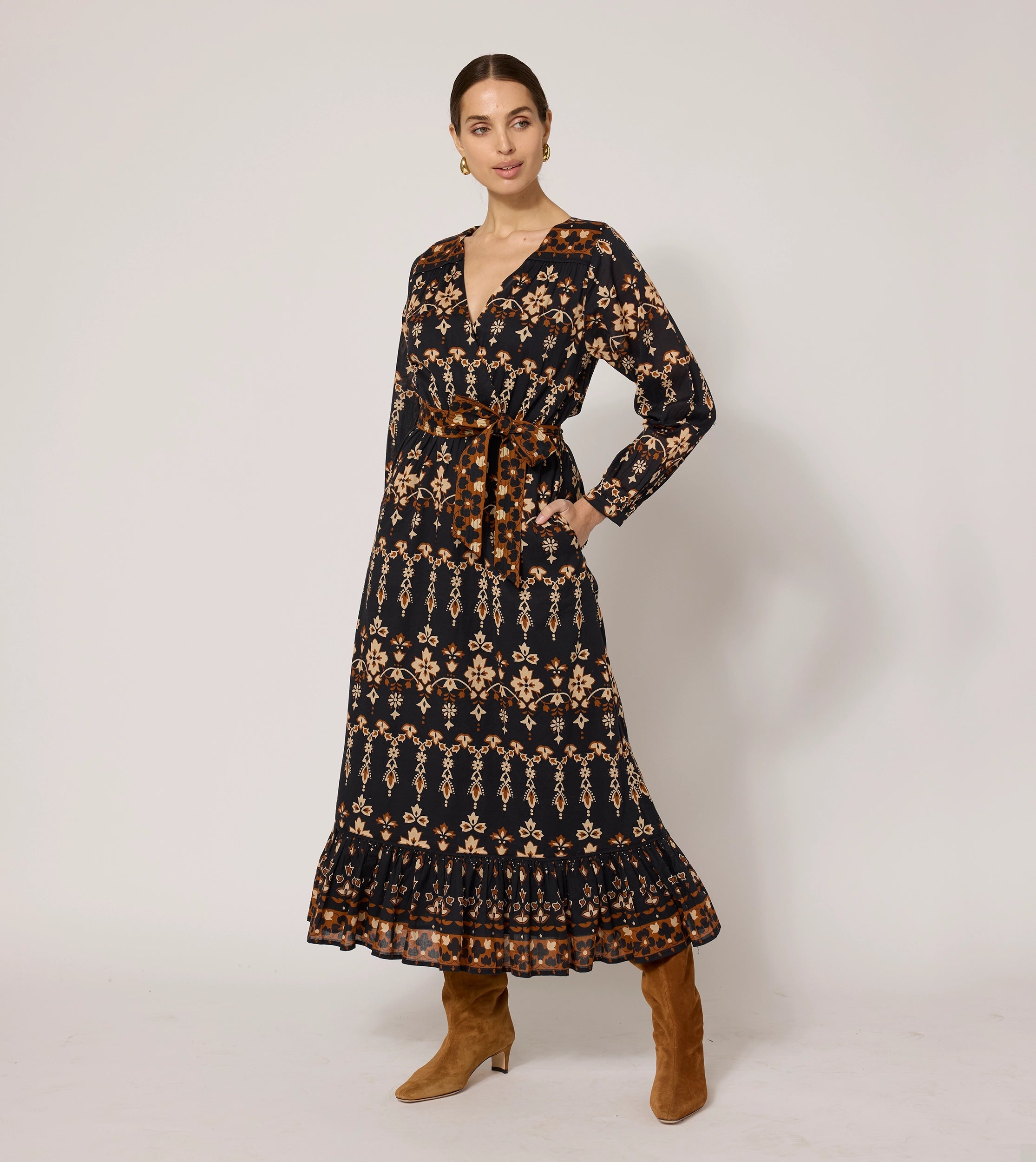 Maxi Women Dress with Floral Print for a Bohemian Vibe Maxi Women Dress with Floral Print for a Bohemian Vibe Prue Ankle Dress | La Vie Maxi Women Dress with Floral Print for a Bohemian Vibe Maxi Women Dress with Floral Print for a Bohemian Vibe Prue Ankle Dress | La Vie