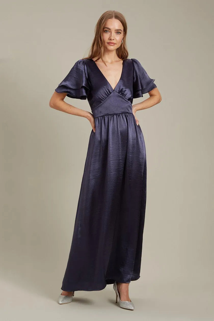 Little Black Women Dress with Sequins for a Glamorous Night Out Little Black Women Dress with Sequins for a Glamorous Night Out Satin Frill Sleeve Maxi Dress Navy Little Black Women Dress with Sequins for a Glamorous Night Out Little Black Women Dress with Sequins for a Glamorous Night Out Satin Frill Sleeve Maxi Dress Navy