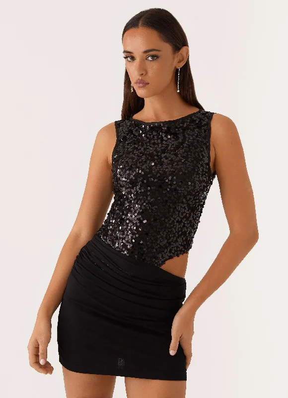 Ruffled Women Dress with Multiple Layers for a Playful and Girly Style Ruffled Women Dress with Multiple Layers for a Playful and Girly Style Superstition Sequin Mini Dress - Black Ruffled Women Dress with Multiple Layers for a Playful and Girly Style Ruffled Women Dress with Multiple Layers for a Playful and Girly Style Superstition Sequin Mini Dress - Black