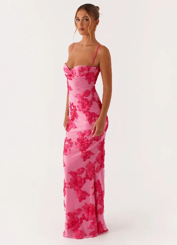 Mermaid - Style Women Dress with a Fitted Silhouette for Special Occasions Mermaid - Style Women Dress with a Fitted Silhouette for Special Occasions That Girl Maxi Dress - Pink Mermaid - Style Women Dress with a Fitted Silhouette for Special Occasions Mermaid - Style Women Dress with a Fitted Silhouette for Special Occasions That Girl Maxi Dress - Pink