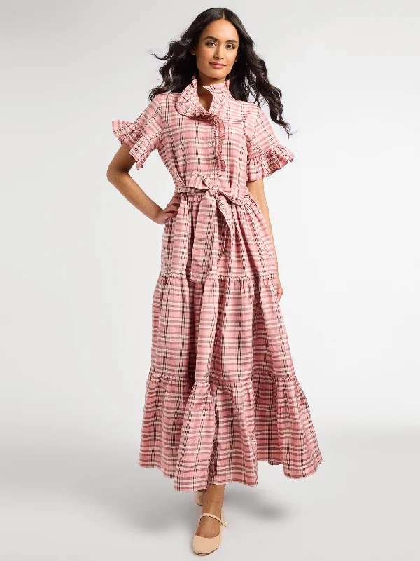 Plus Size Women Dress with a Flattering A - Line Cut for Comfort and Style Plus Size Women Dress with a Flattering A - Line Cut for Comfort and Style Victoria Dress in Sugarplum Plaid Plus Size Women Dress with a Flattering A - Line Cut for Comfort and Style Plus Size Women Dress with a Flattering A - Line Cut for Comfort and Style Victoria Dress in Sugarplum Plaid