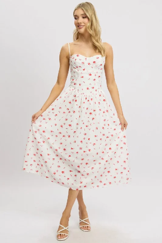 Off - the - Shoulder Women Dress for a Romantic and Feminine Look Off - the - Shoulder Women Dress for a Romantic and Feminine Look White Floral Midi Dress Corset Detail Off - the - Shoulder Women Dress for a Romantic and Feminine Look Off - the - Shoulder Women Dress for a Romantic and Feminine Look White Floral Midi Dress Corset Detail