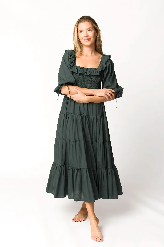 Plus Size Women Dress with a Flattering A - Line Cut for Comfort and Style Plus Size Women Dress with a Flattering A - Line Cut for Comfort and Style Willow Maxi Dress in Emerald Green - Bump Friendly Plus Size Women Dress with a Flattering A - Line Cut for Comfort and Style Plus Size Women Dress with a Flattering A - Line Cut for Comfort and Style Willow Maxi Dress in Emerald Green - Bump Friendly